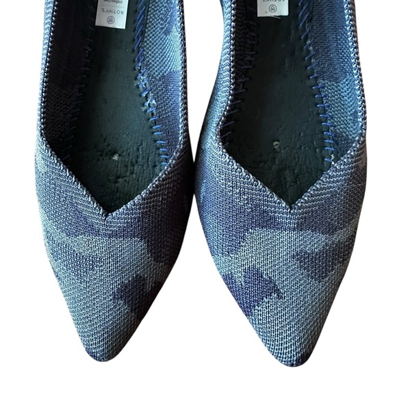 Rothy's Blue Patterned Flats - Picture 4 of 9